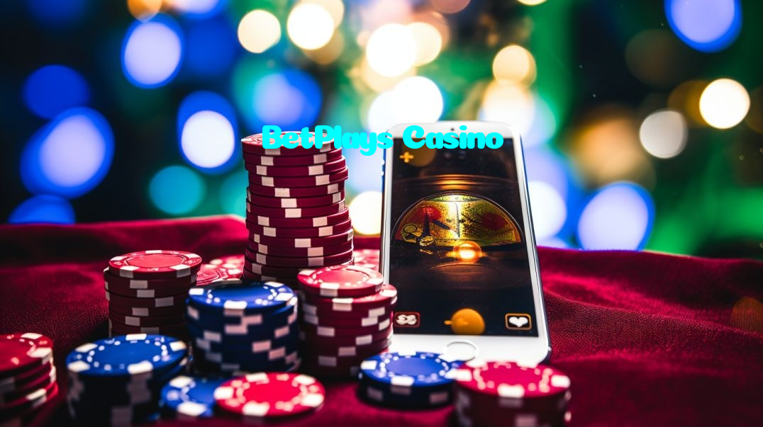 BetPlays Casino casino presented on mobile device in Pakistan with slots and live games